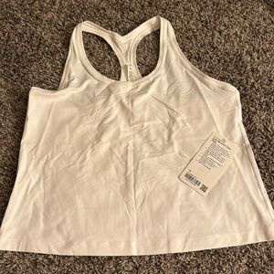 Lululemon Cool Racerback Short Tank *Nulu size 18 white